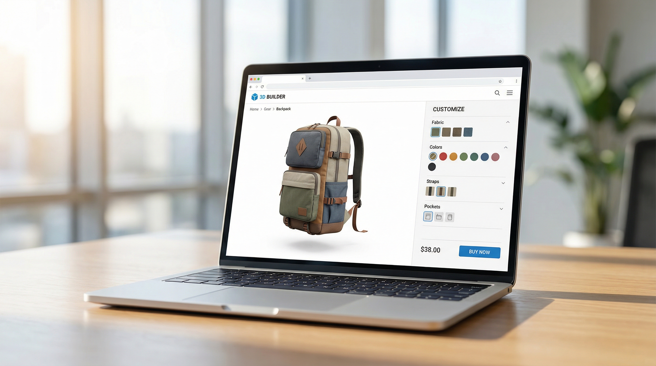 Interactive 3D Product Configurator