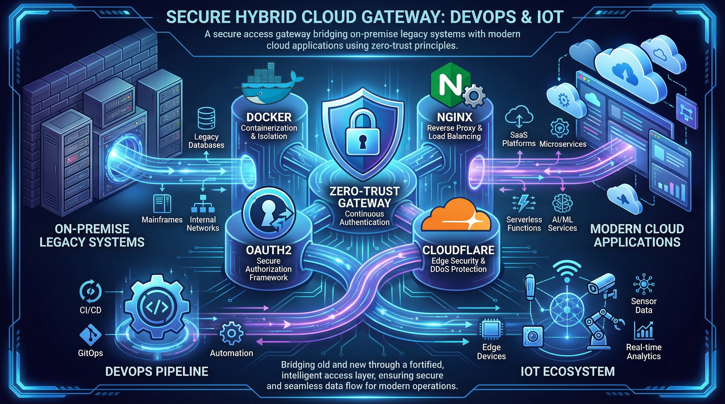 Secure Hybrid Cloud Gateway